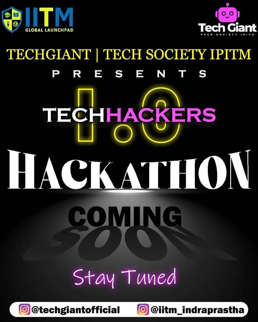 TechHackers 1.0 Hackathon 2024